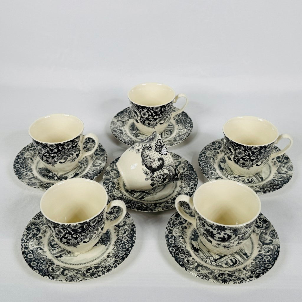 Rome Grey Dinner Set - Claytan