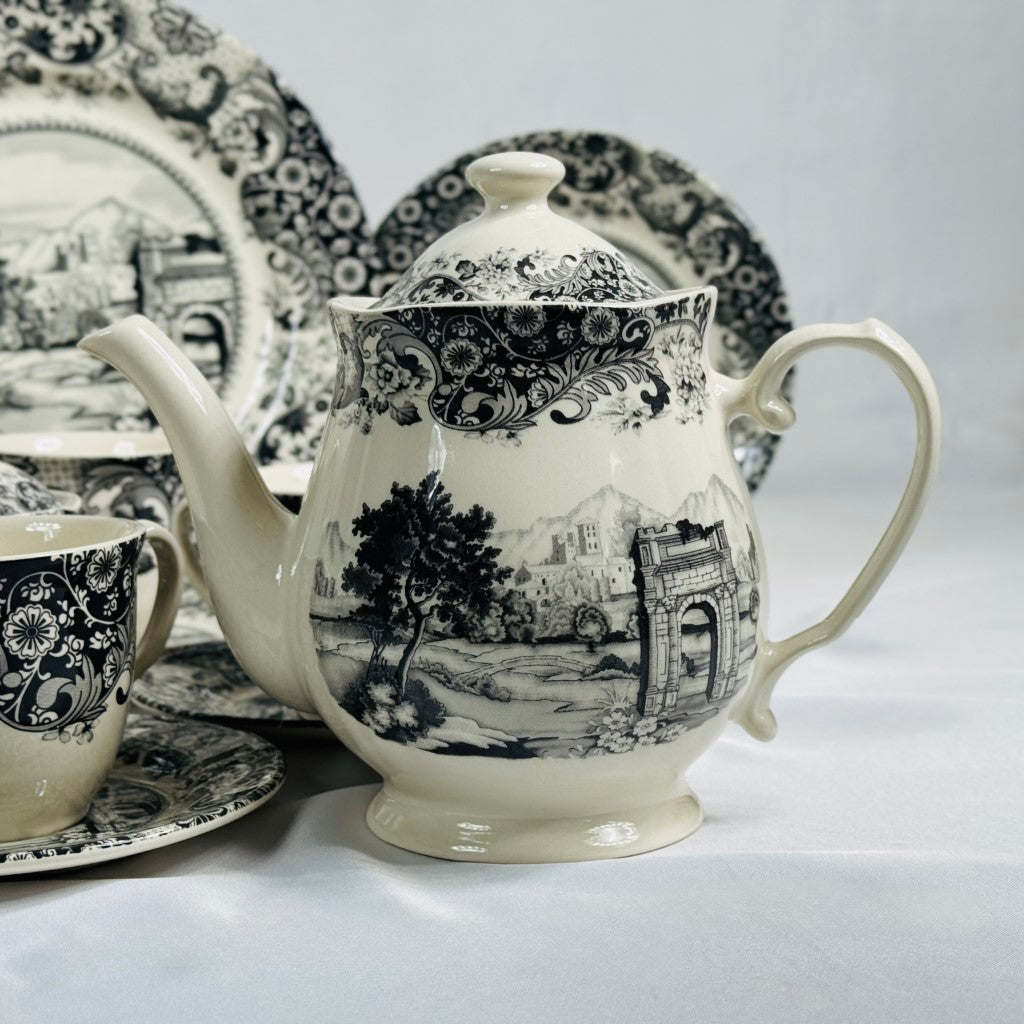 Rome Grey Dinner Set - Claytan