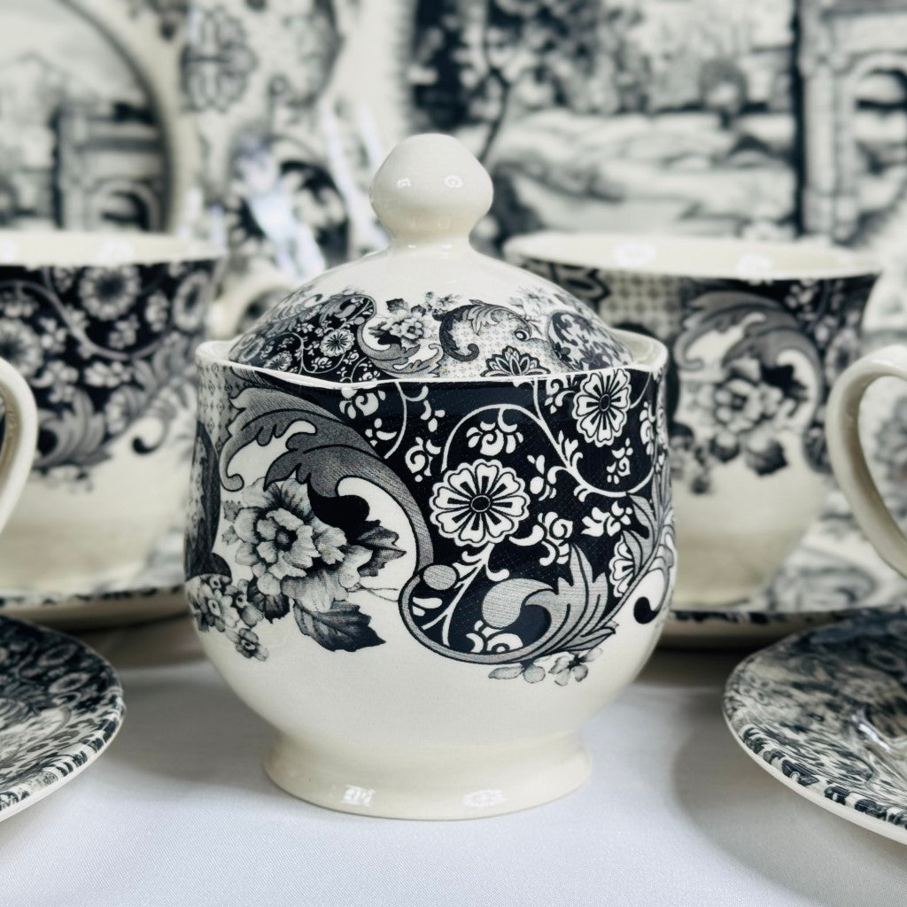 Rome Grey Dinner Set - Claytan
