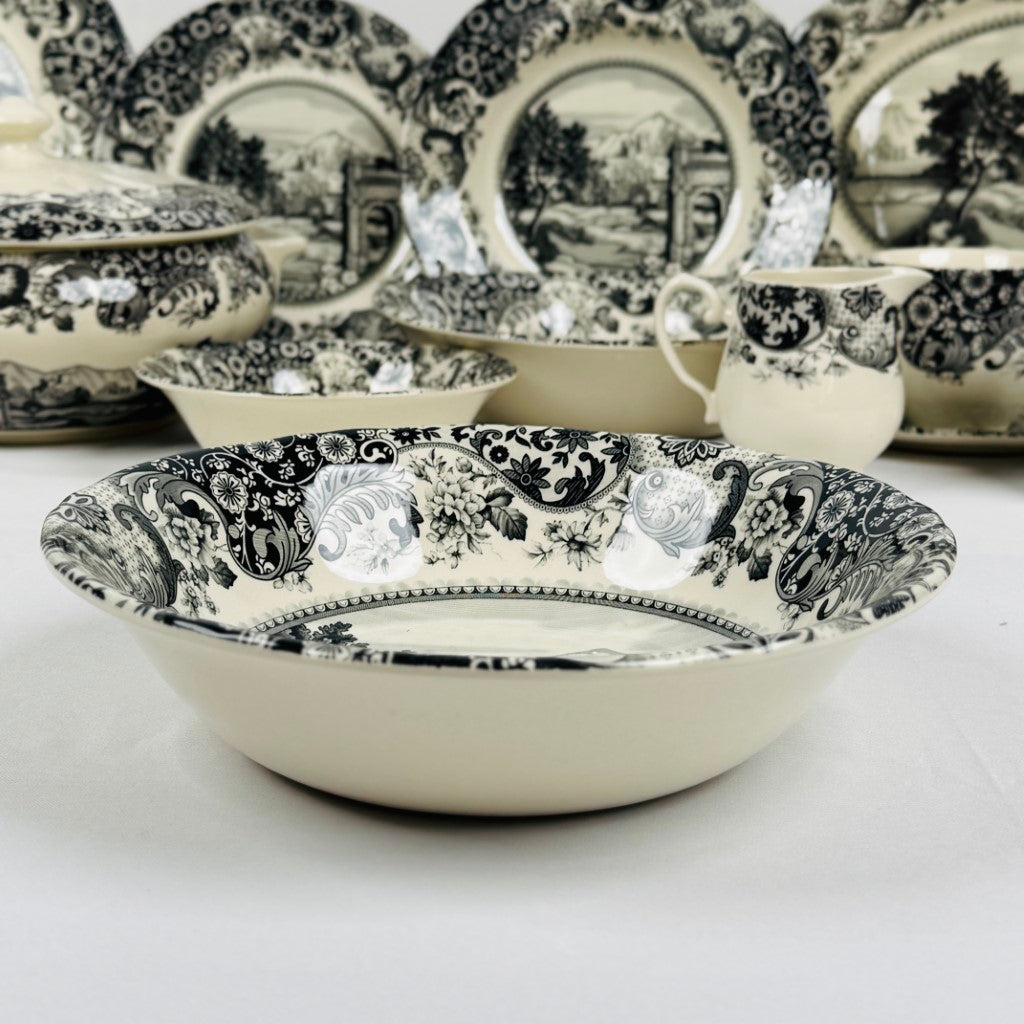 Rome Grey Dinner Set - Claytan