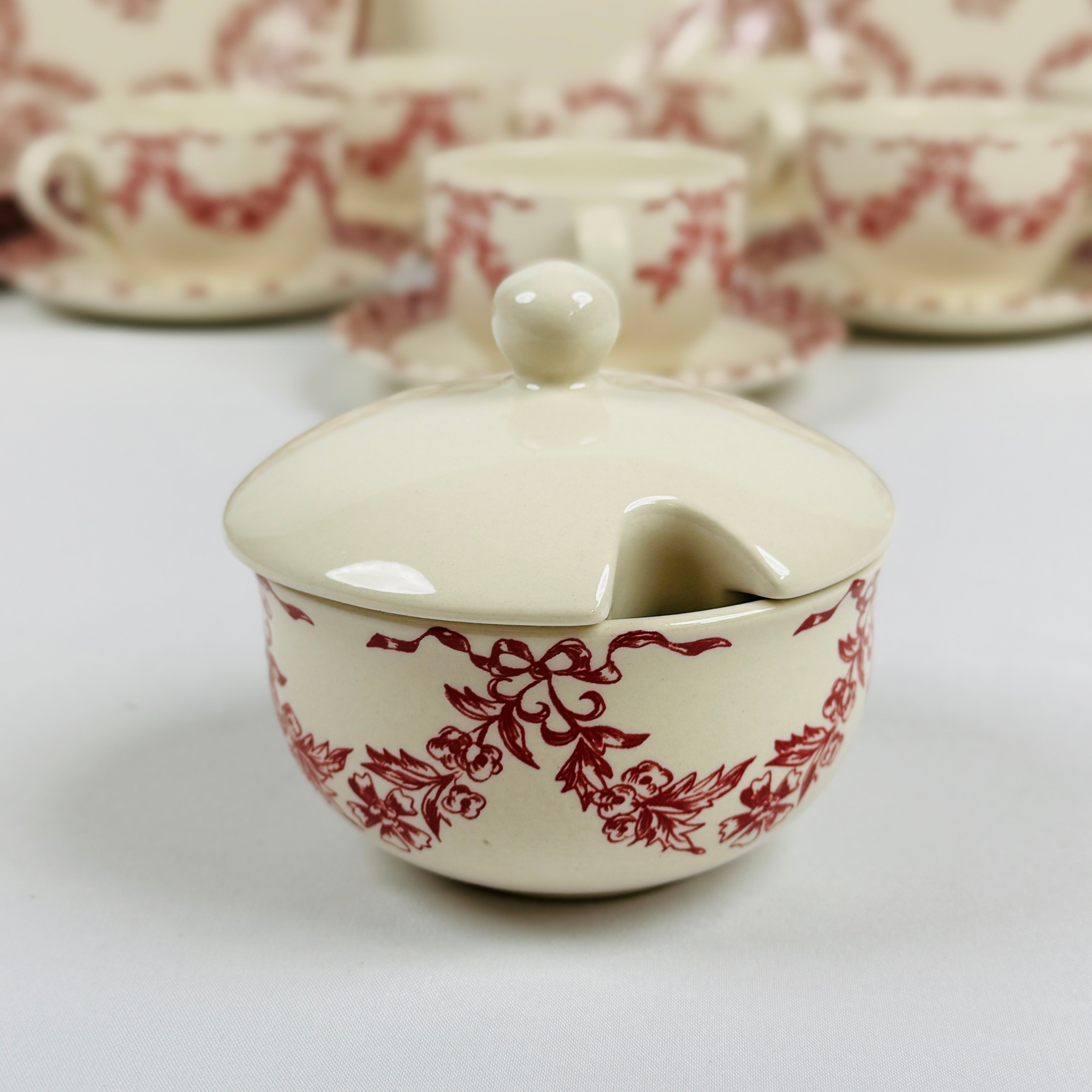 Lagny pink Dinner Set - Claytan