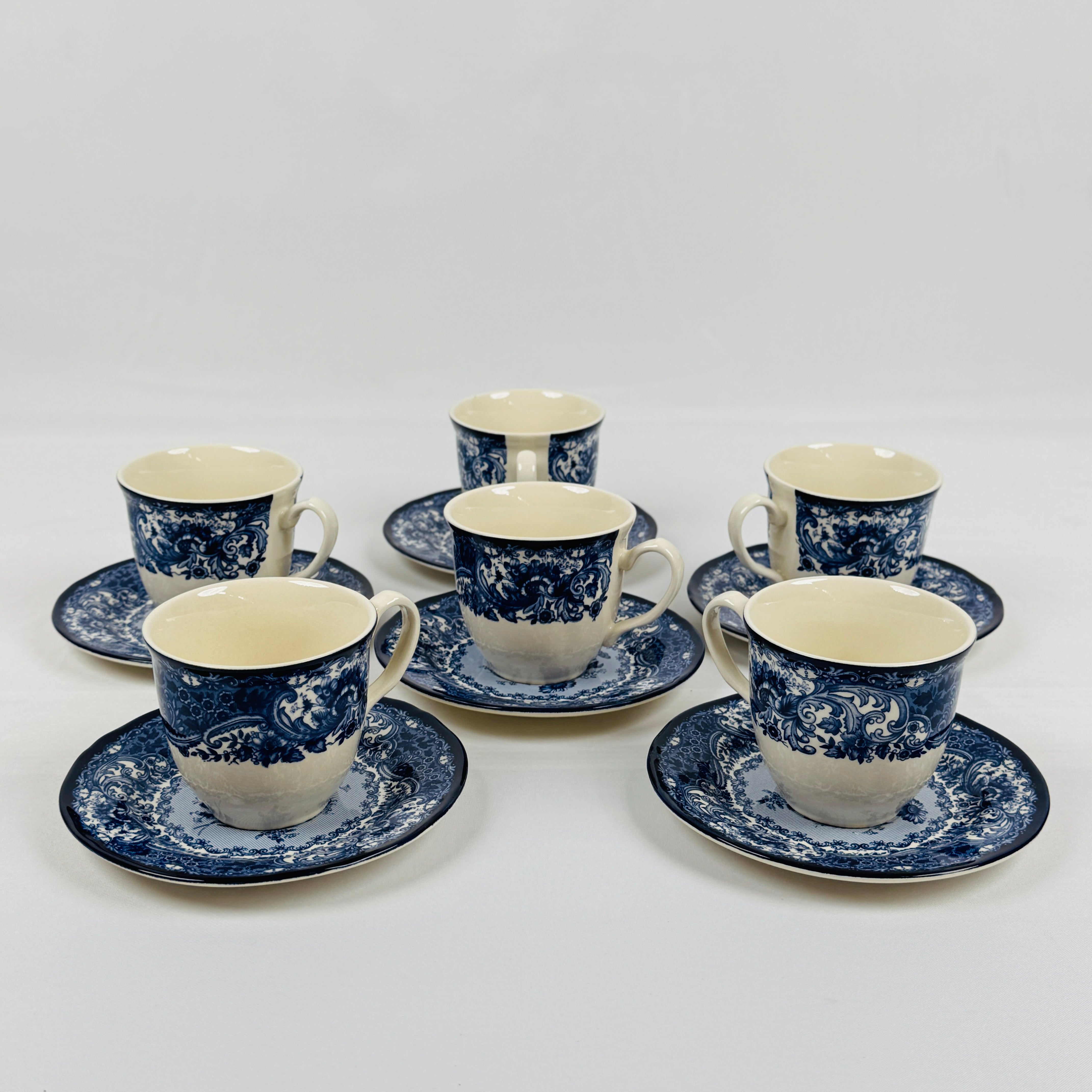 Divine Dark Blue Dinner Set - Claytan