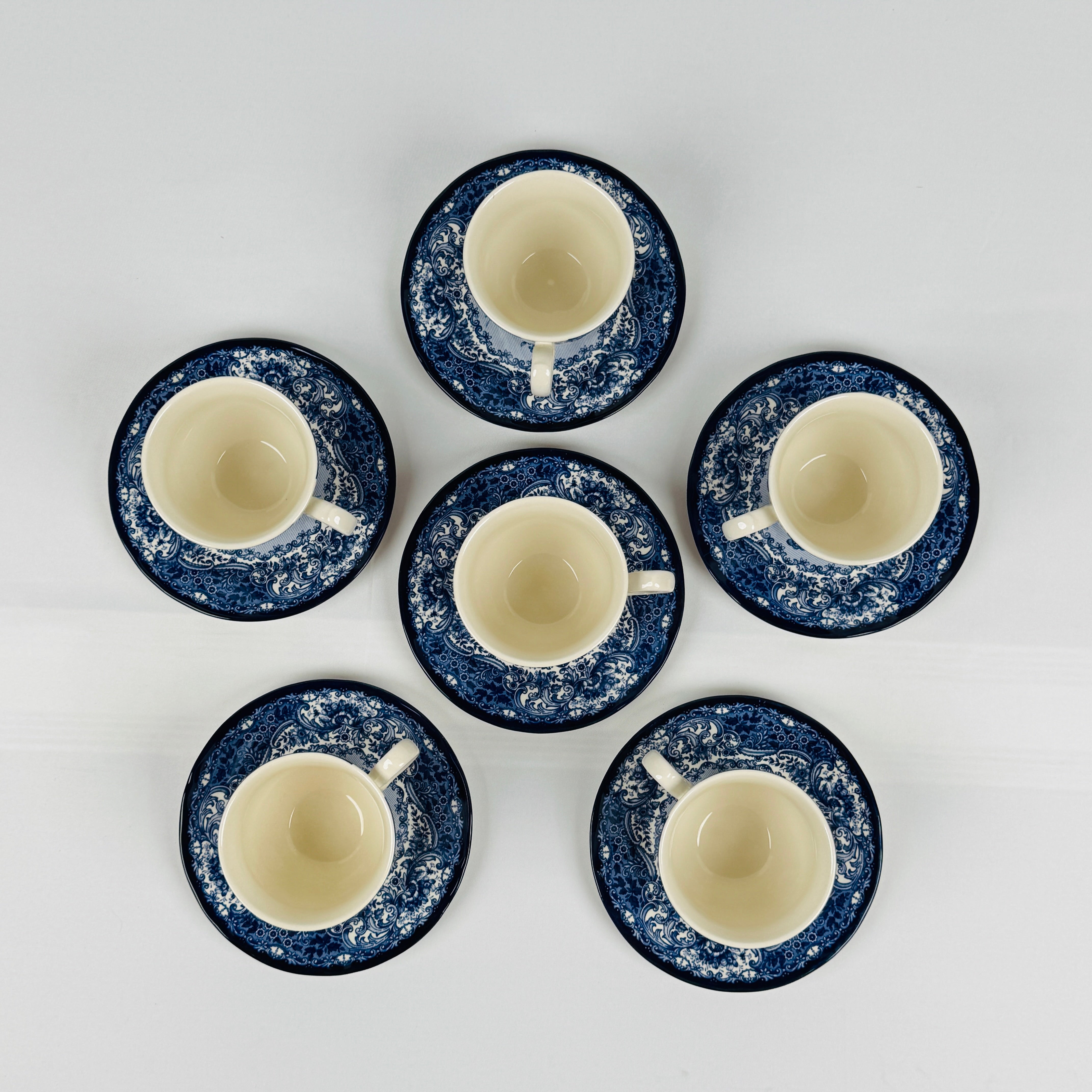 Divine Dark Blue Dinner Set - Claytan