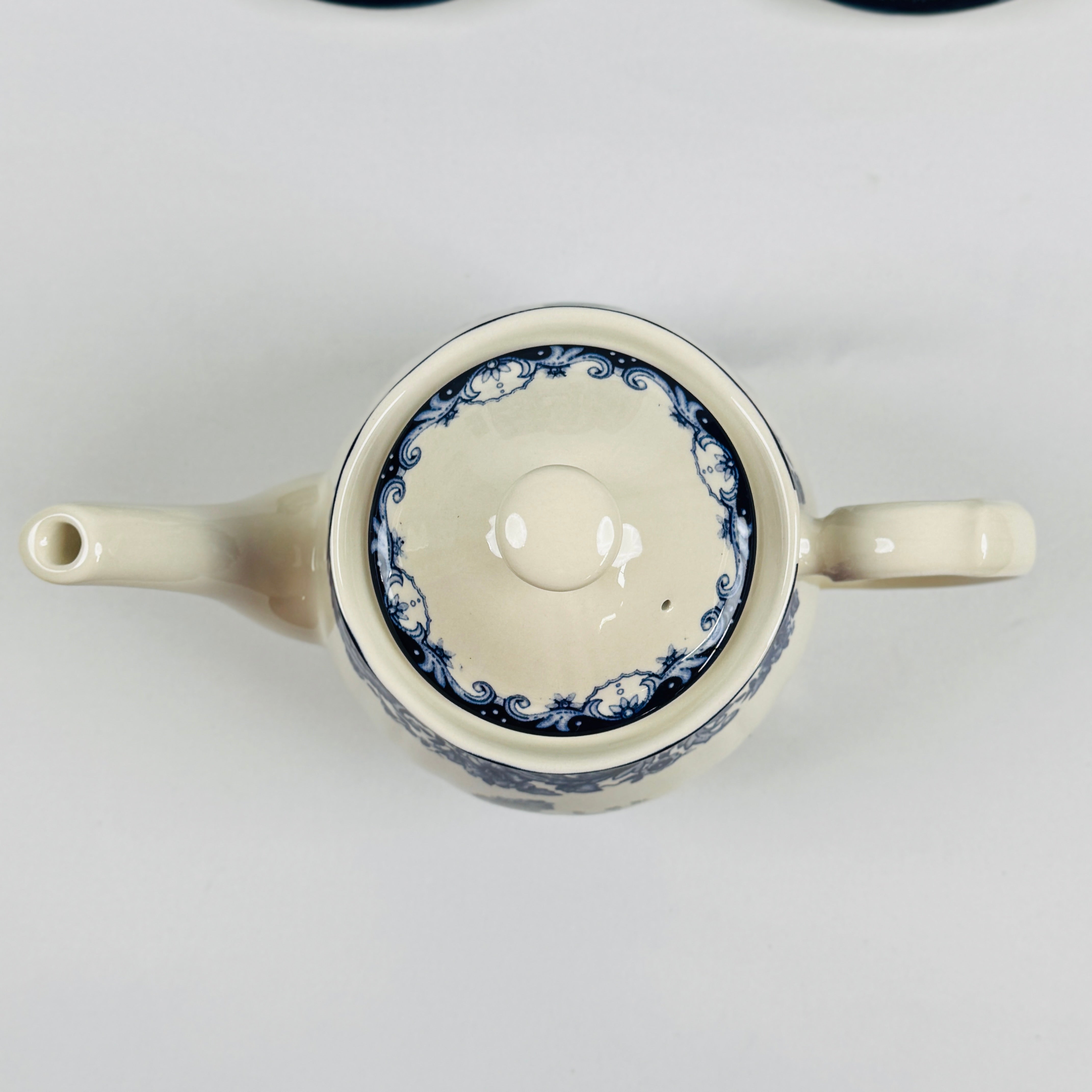 Divine Dark Blue Dinner Set - Claytan