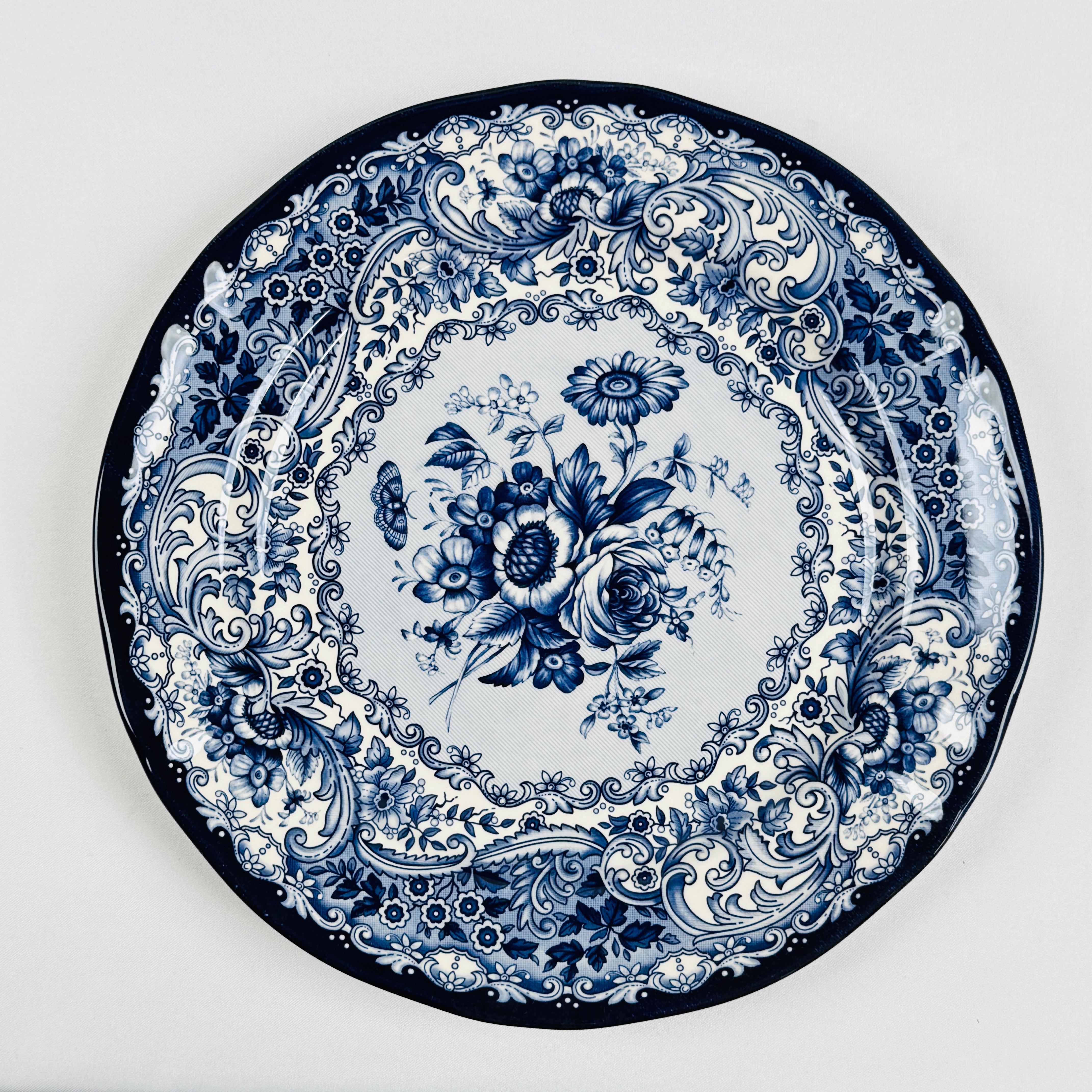 Divine Dark Blue Dinner Set - Claytan