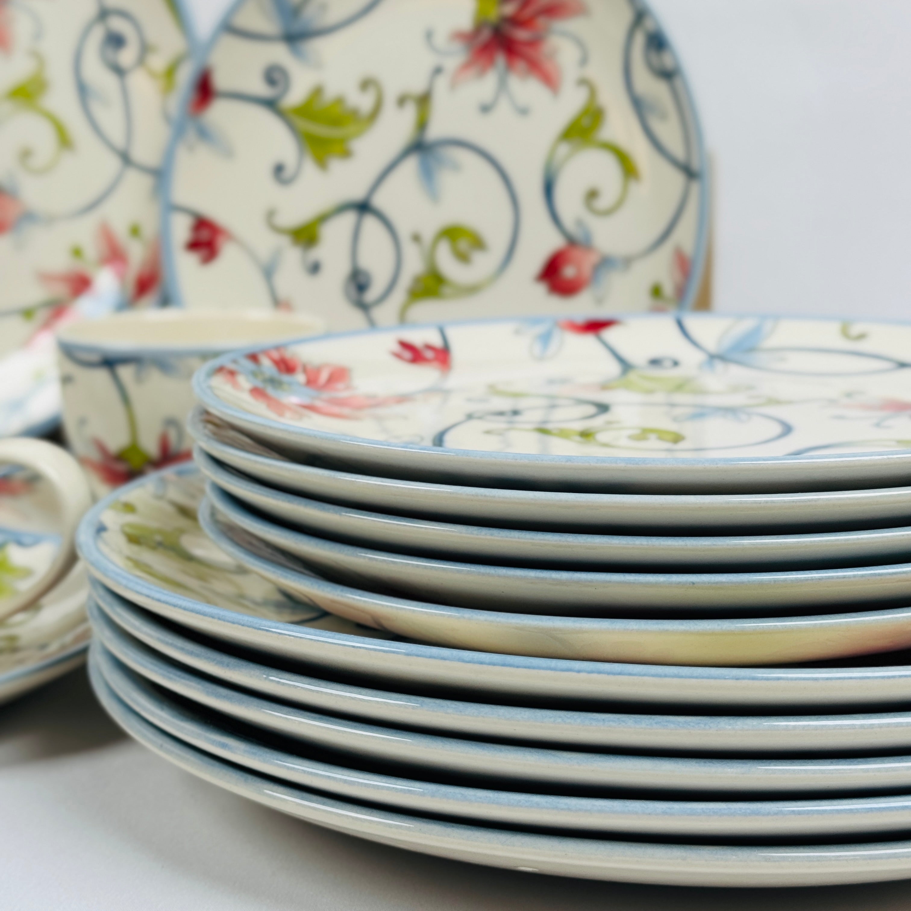 Botanical Spiral Dinner Set - Claytan