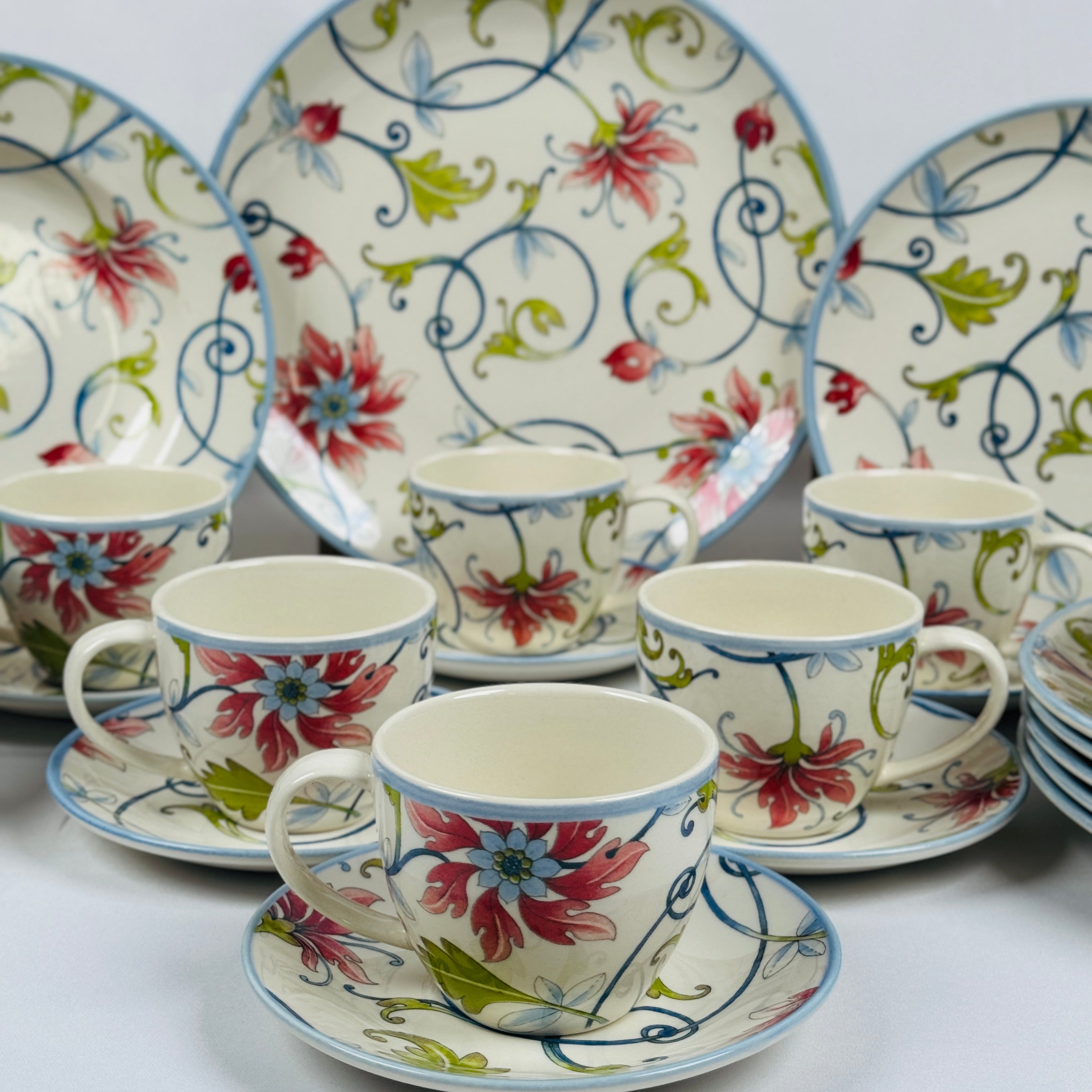 Botanical Spiral Dinner Set - Claytan