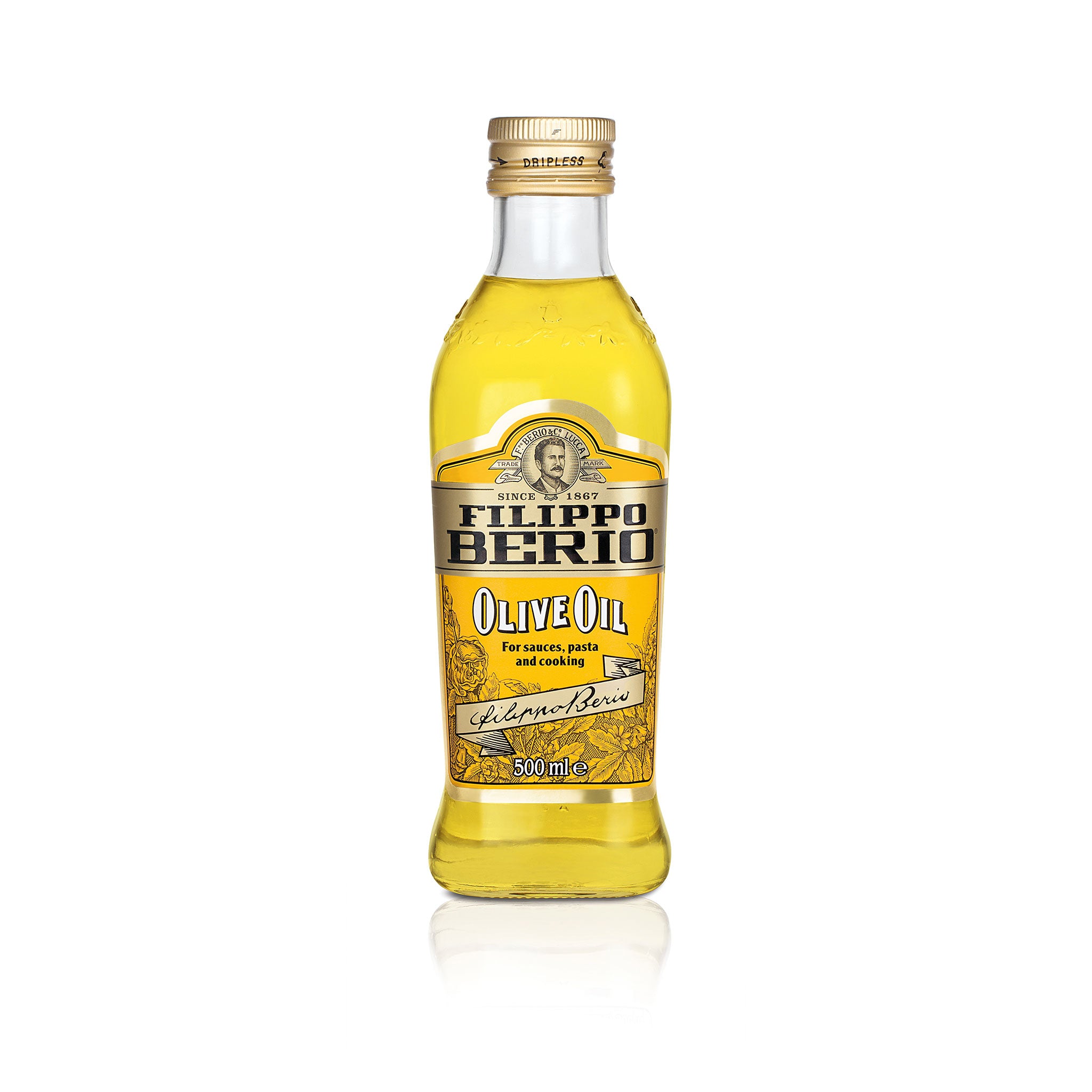 Classic Olive Oil 500 Ml Glass Bottle