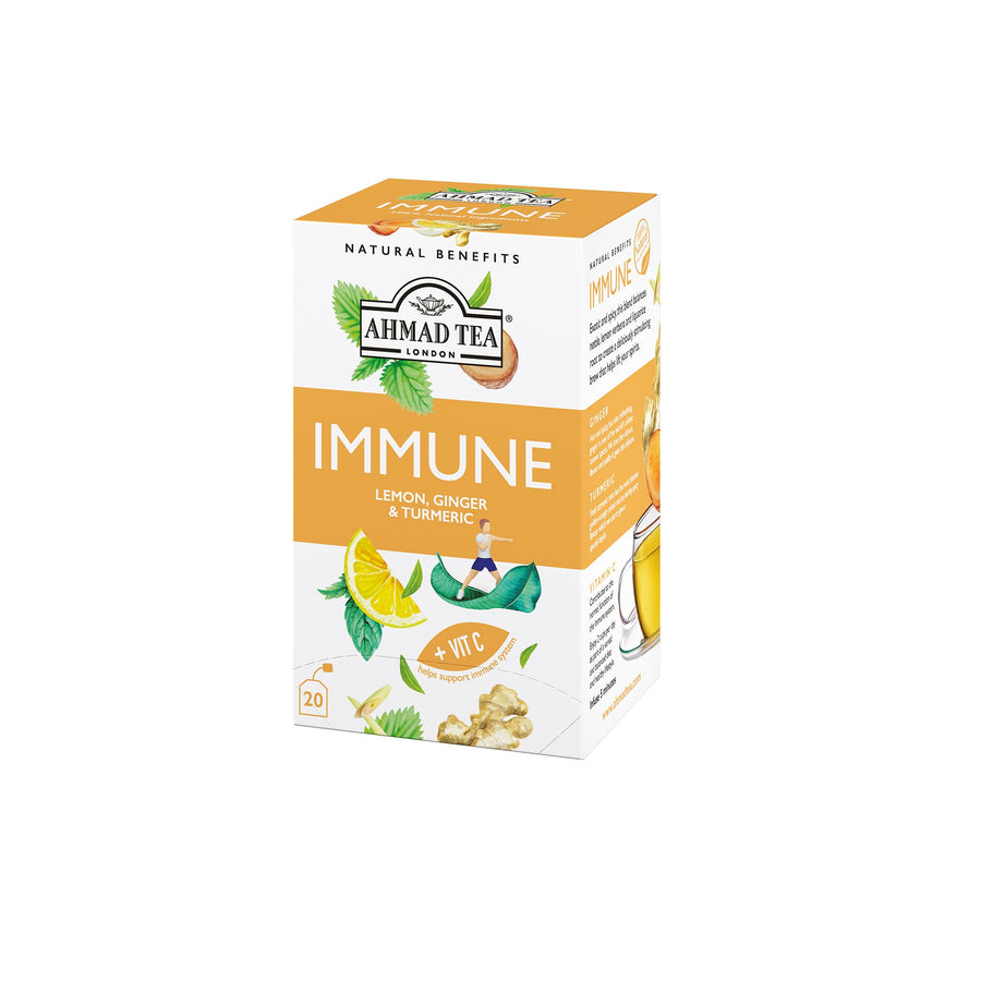 🎁 Lemon, Ginger & Turmeric "Immune" Infusion   Teabags (100% off)