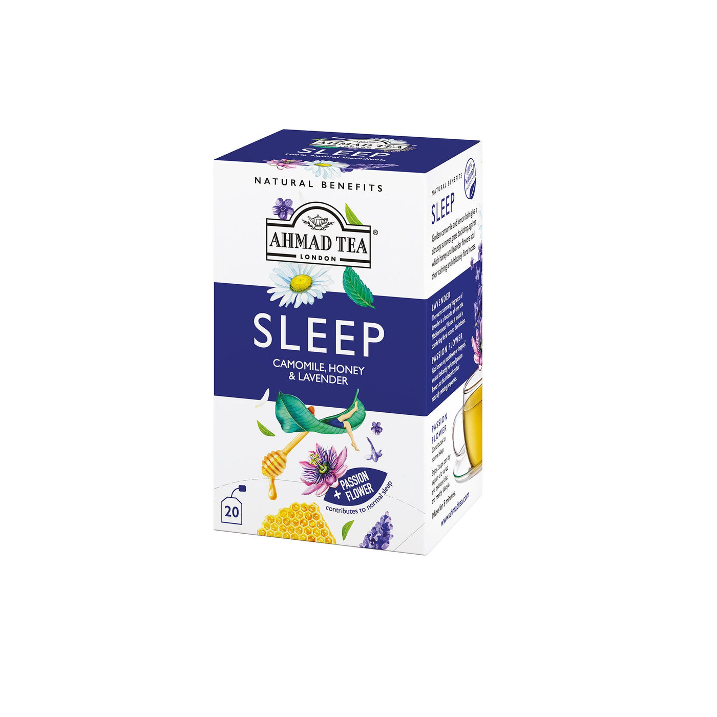 🎁 Camomile, Honey & Lavender "Sleep" Infusion   Teabags (100% off)