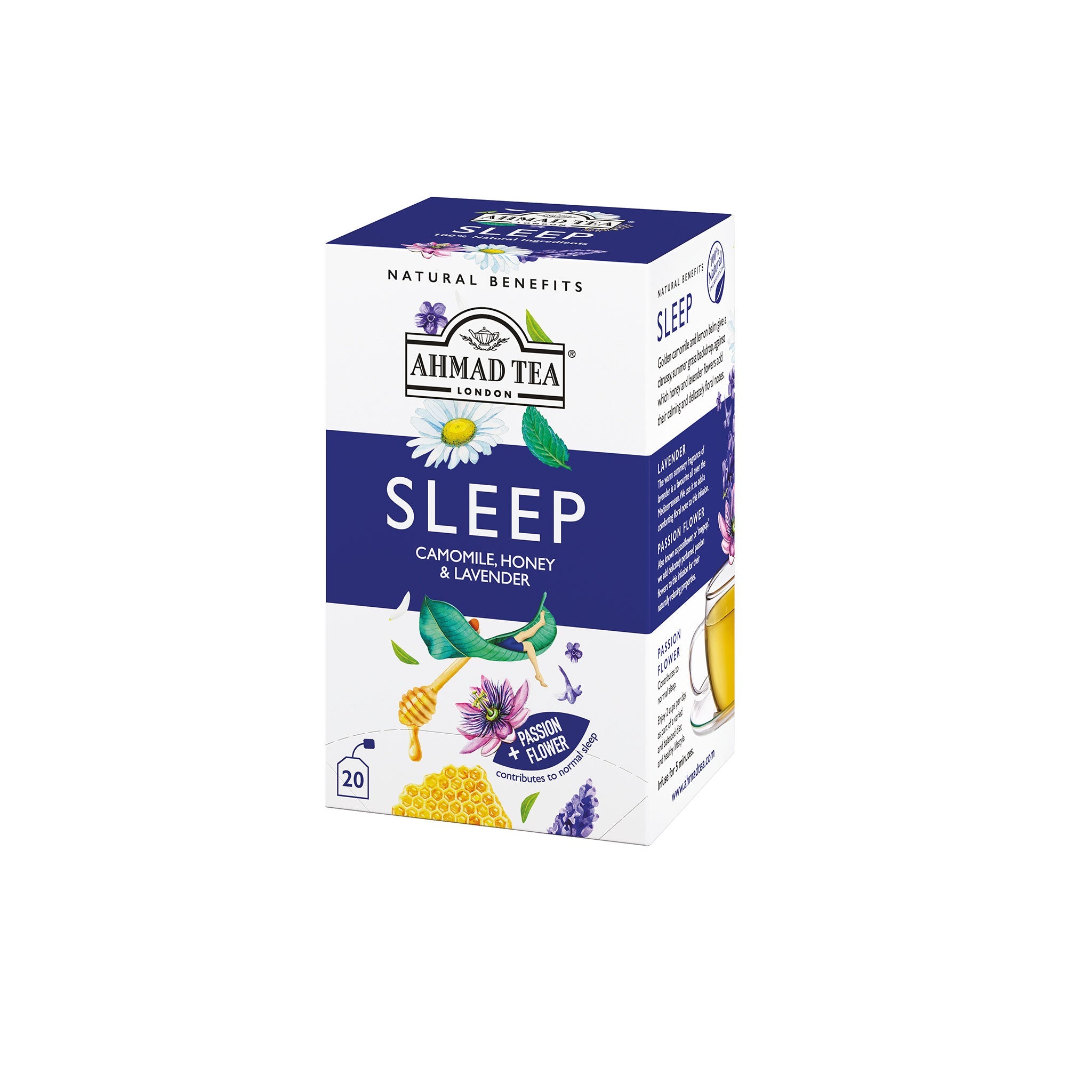 🎁 Camomile, Honey & Lavender "Sleep" Infusion   Teabags (100% off)