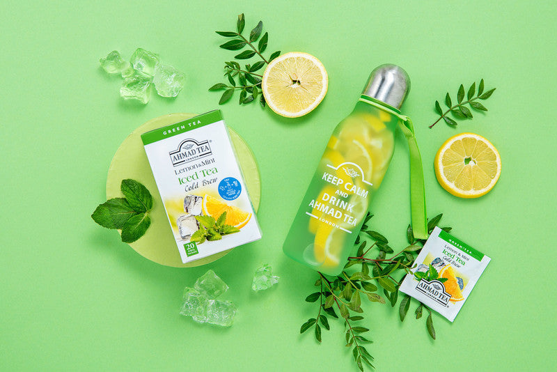 Lemon & Mint Cold Brew Iced Green Tea - Teabags
