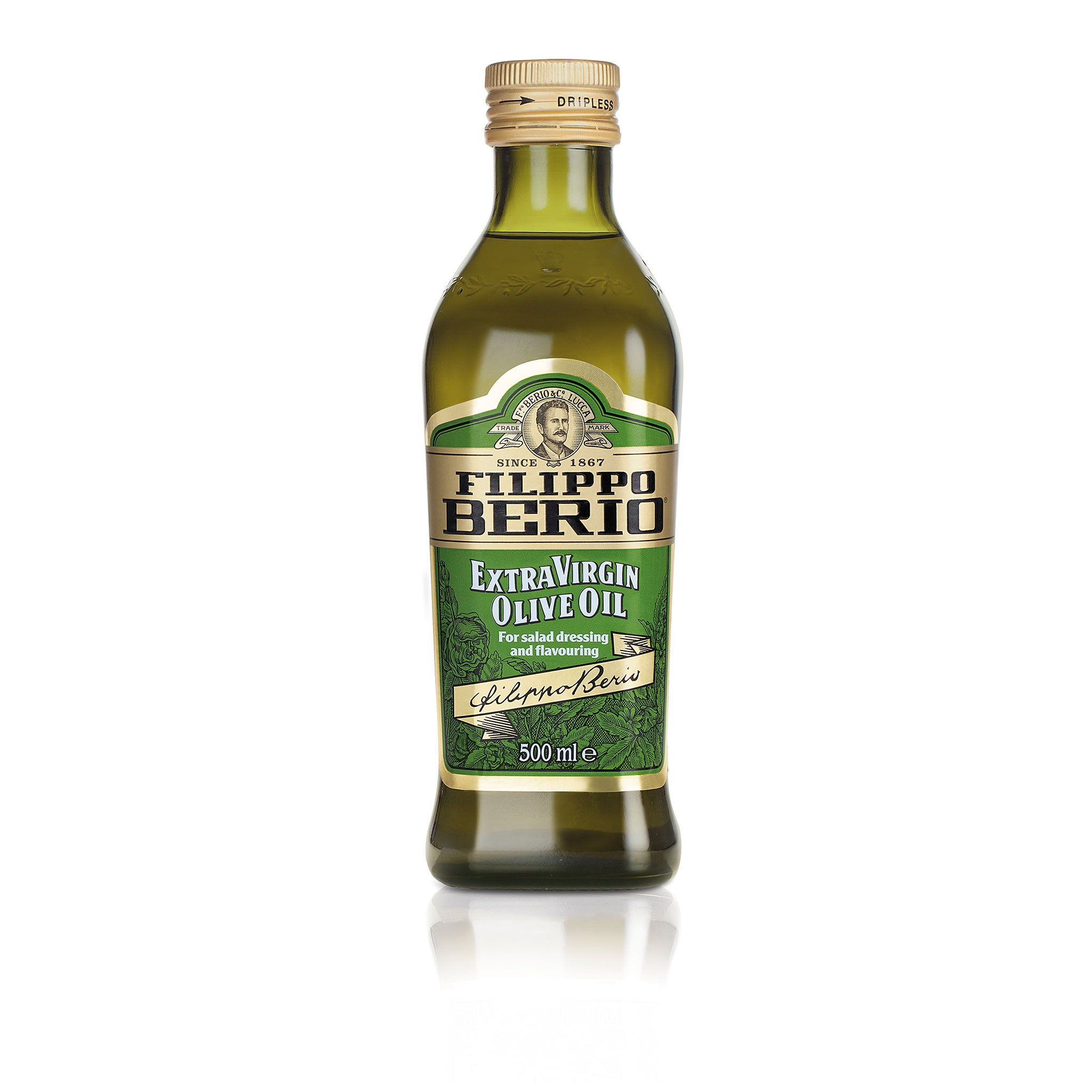 Extra Virgin Olive Oil Glass Bottle