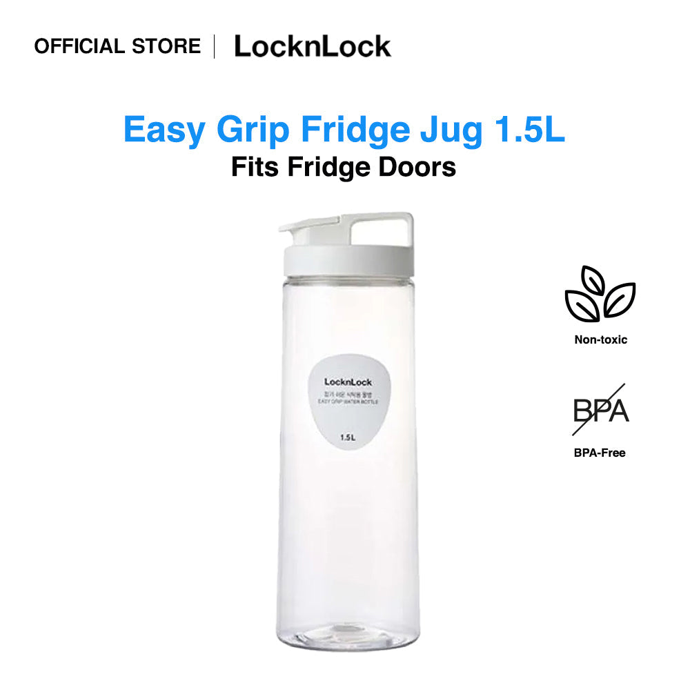 Edge Grip Bottle 1.5L White/Grey