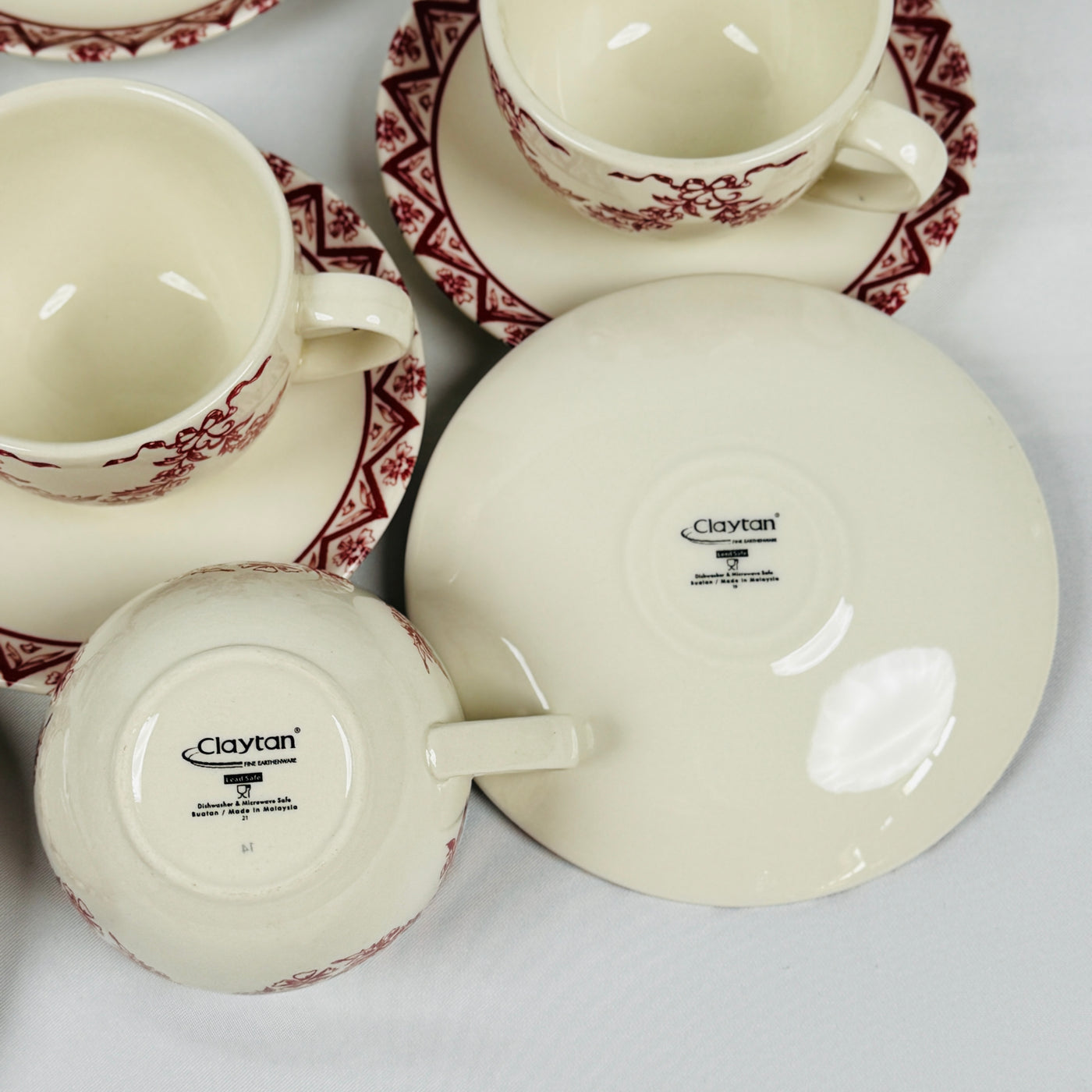 Lagny pink Dinner Set - Claytan