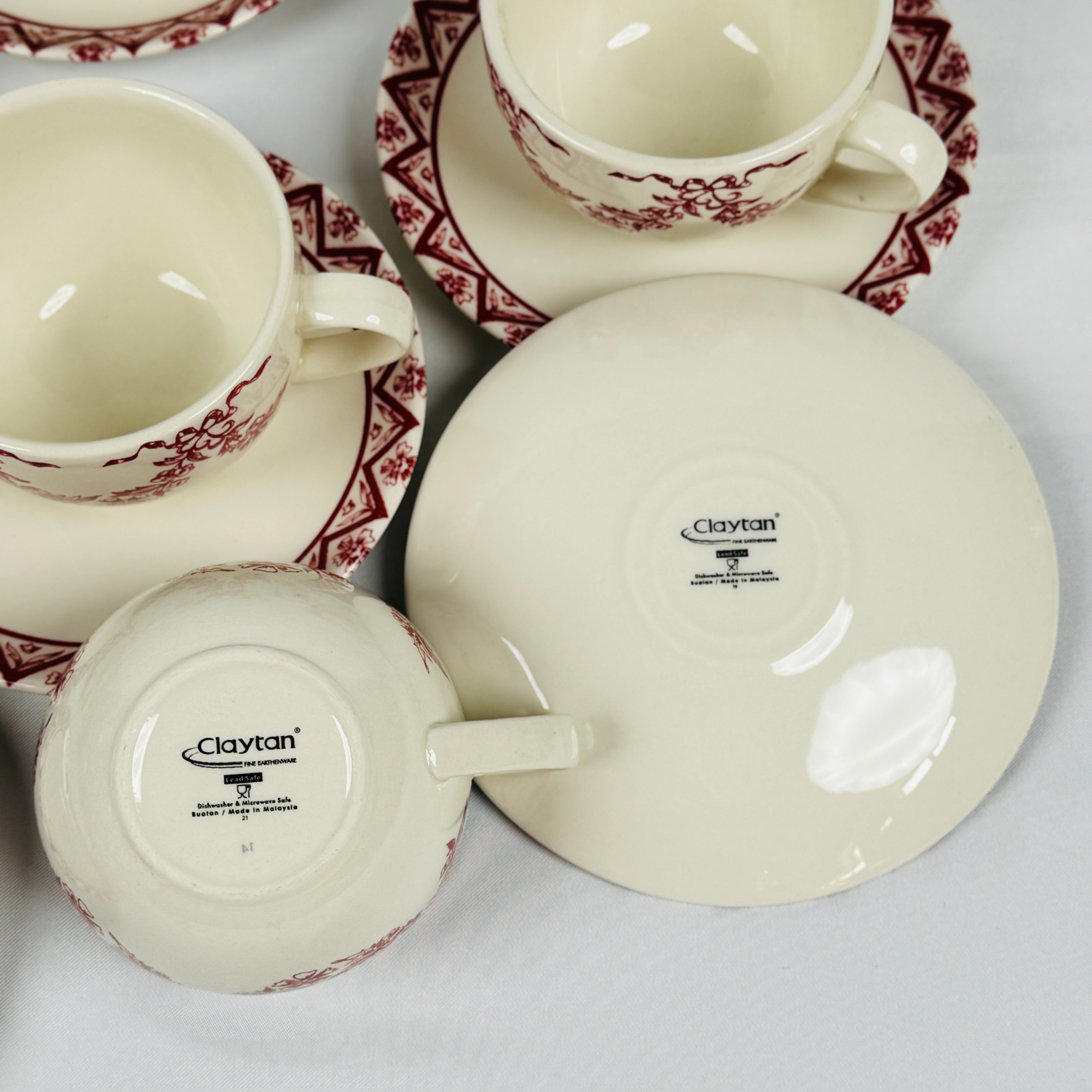 Lagny pink Dinner Set - Claytan