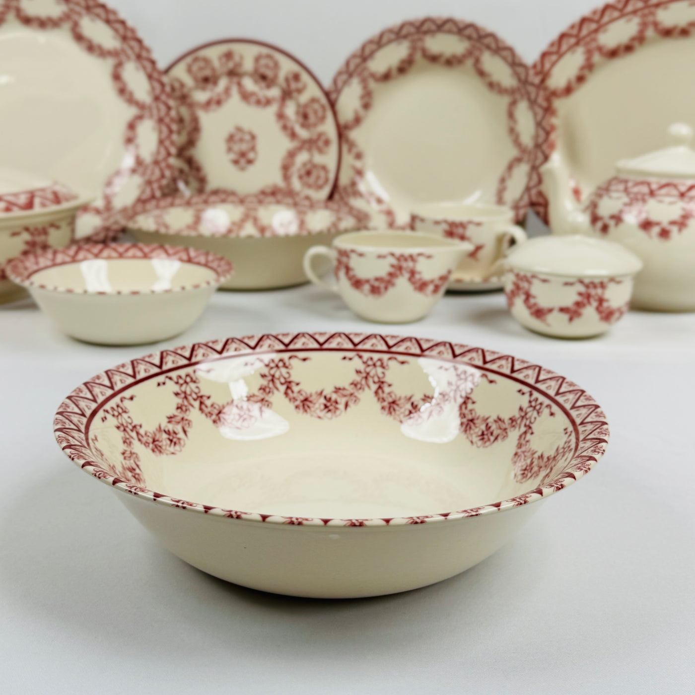 Lagny pink Dinner Set - Claytan