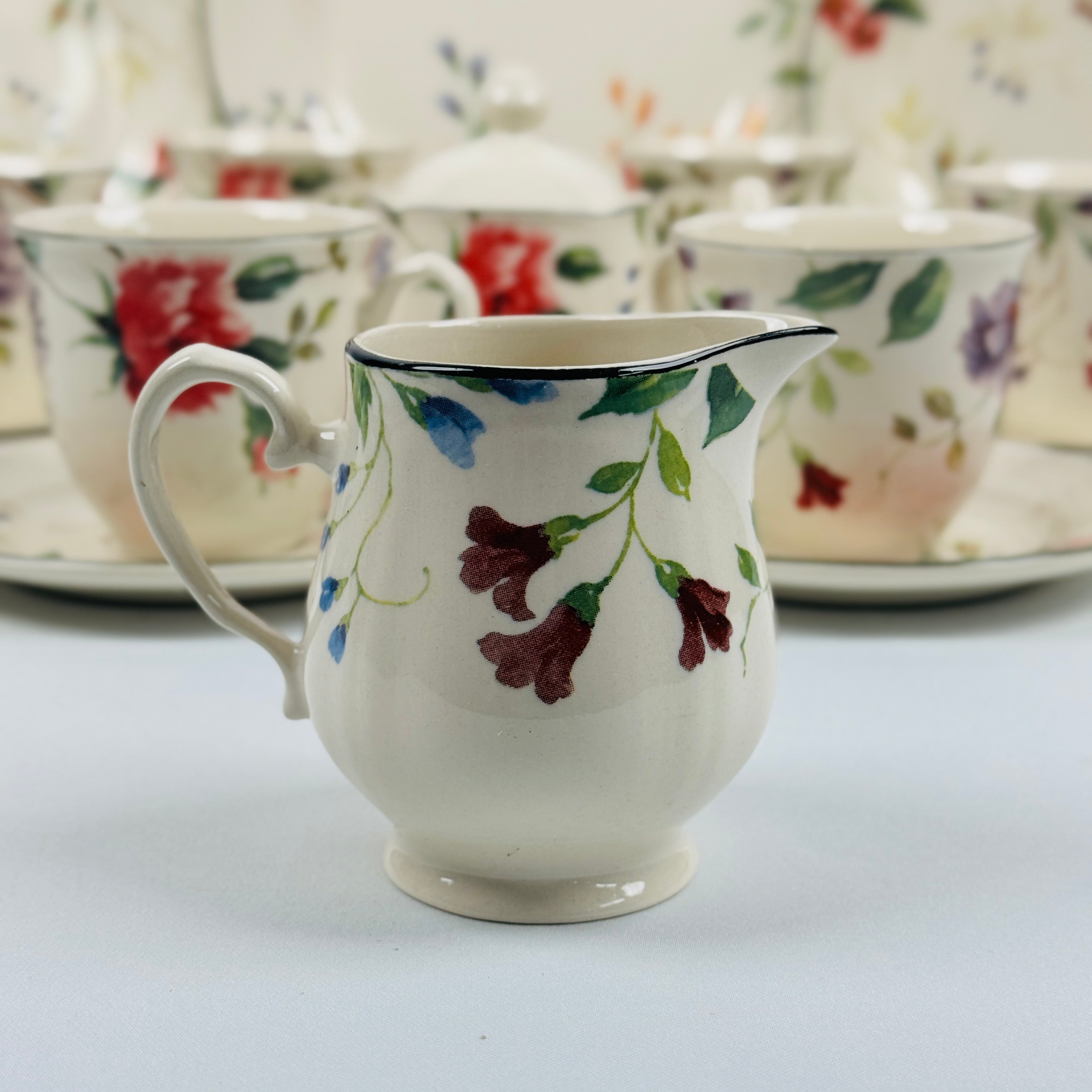 Priscilla With Banding Dinner Set- Claytan