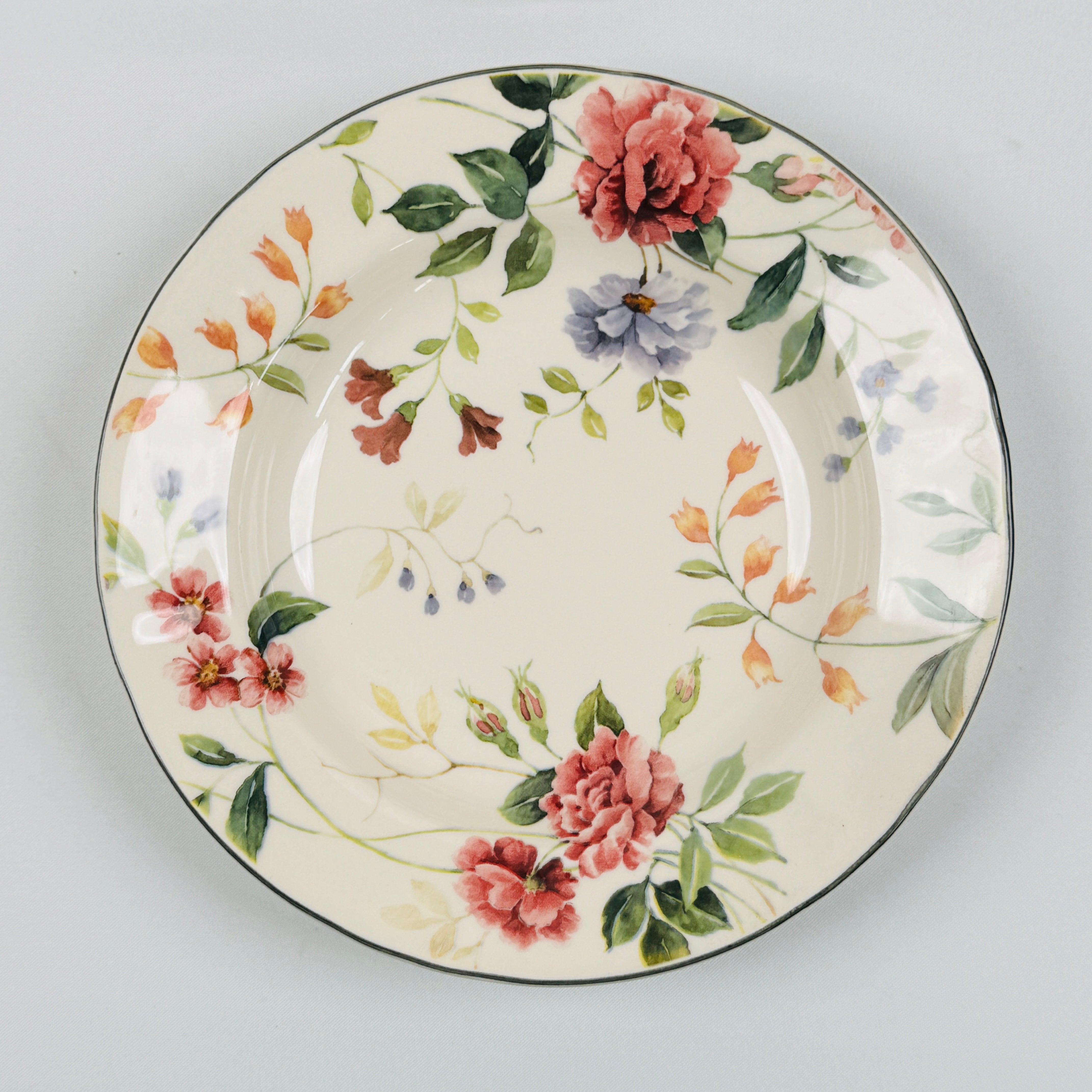 Priscilla With Banding Dinner Set- Claytan