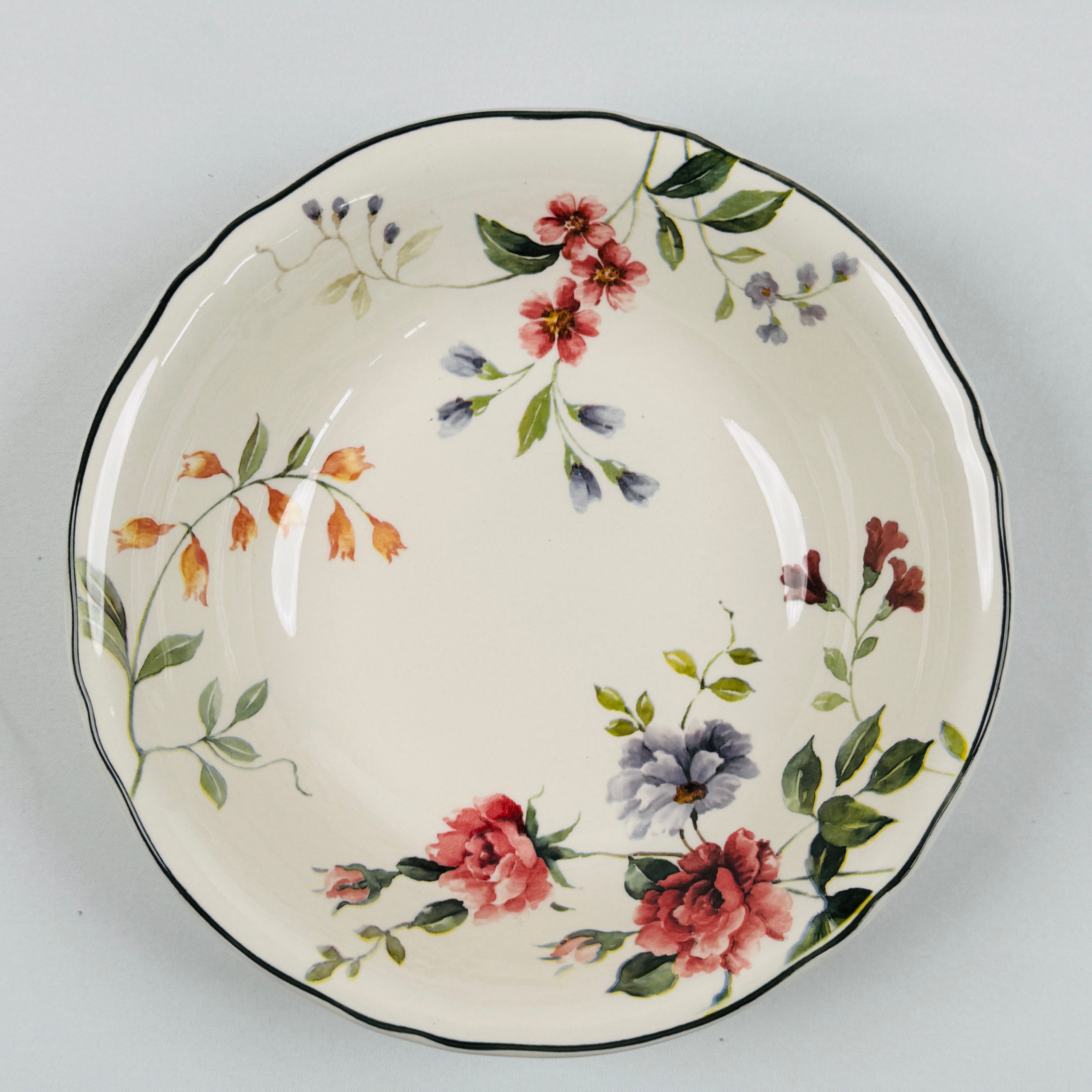 Priscilla With Banding Dinner Set- Claytan