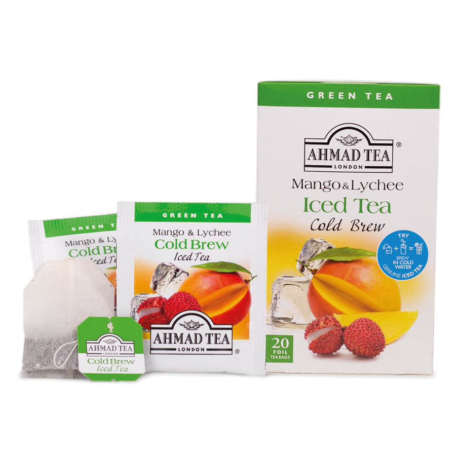 🎁 Mango & Lychee Cold Brew Iced Green Tea - Teabags (100% off)