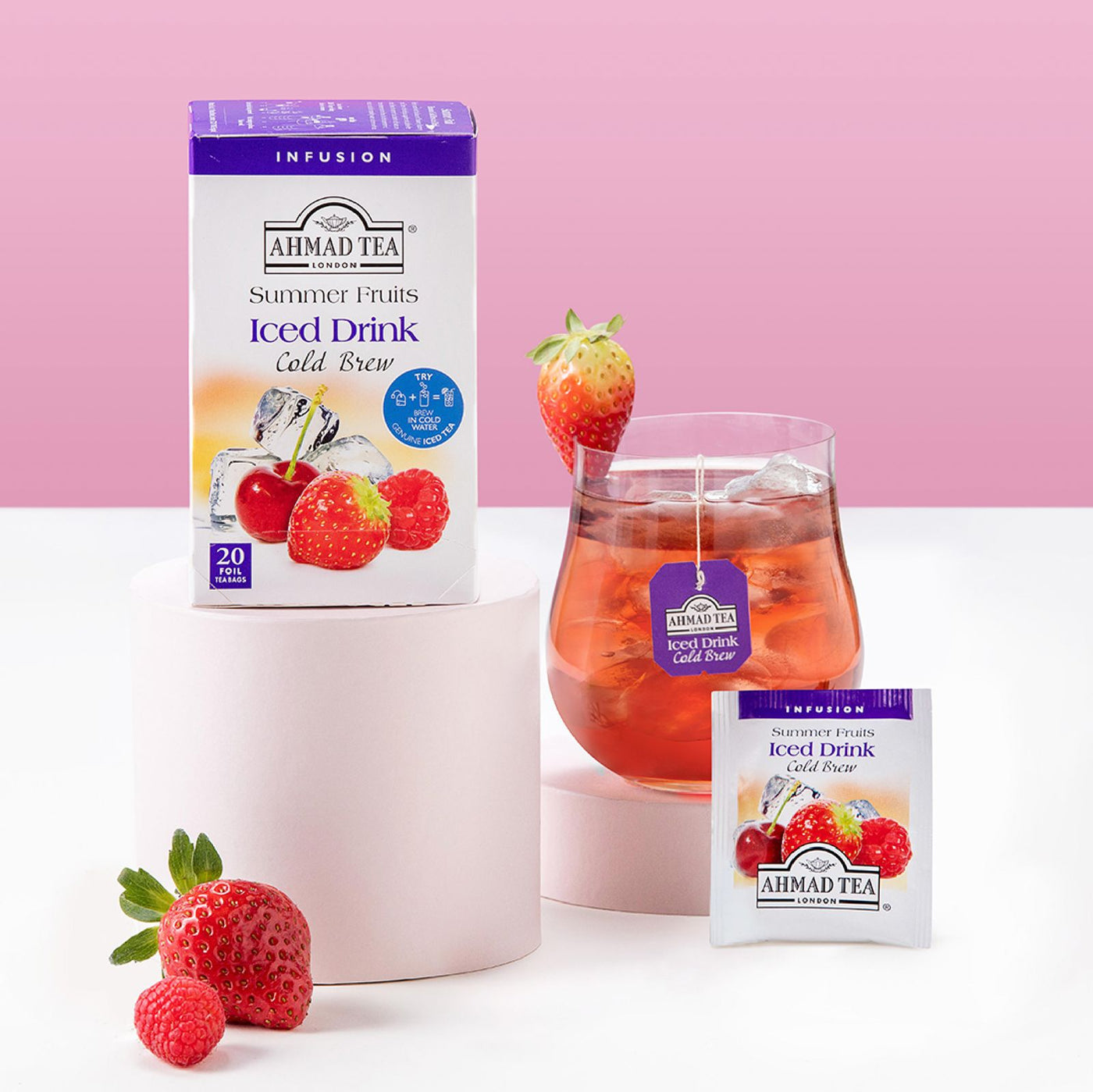 Summer Fruits Cold Brew Iced Tea