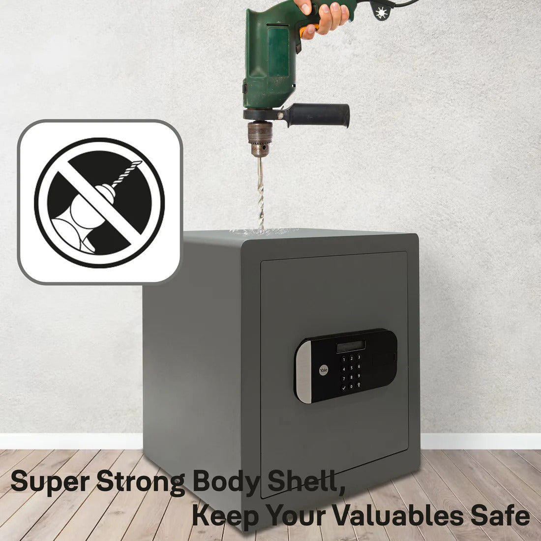 Yale Maximum Security Motorised Office Safe (400/EG1)