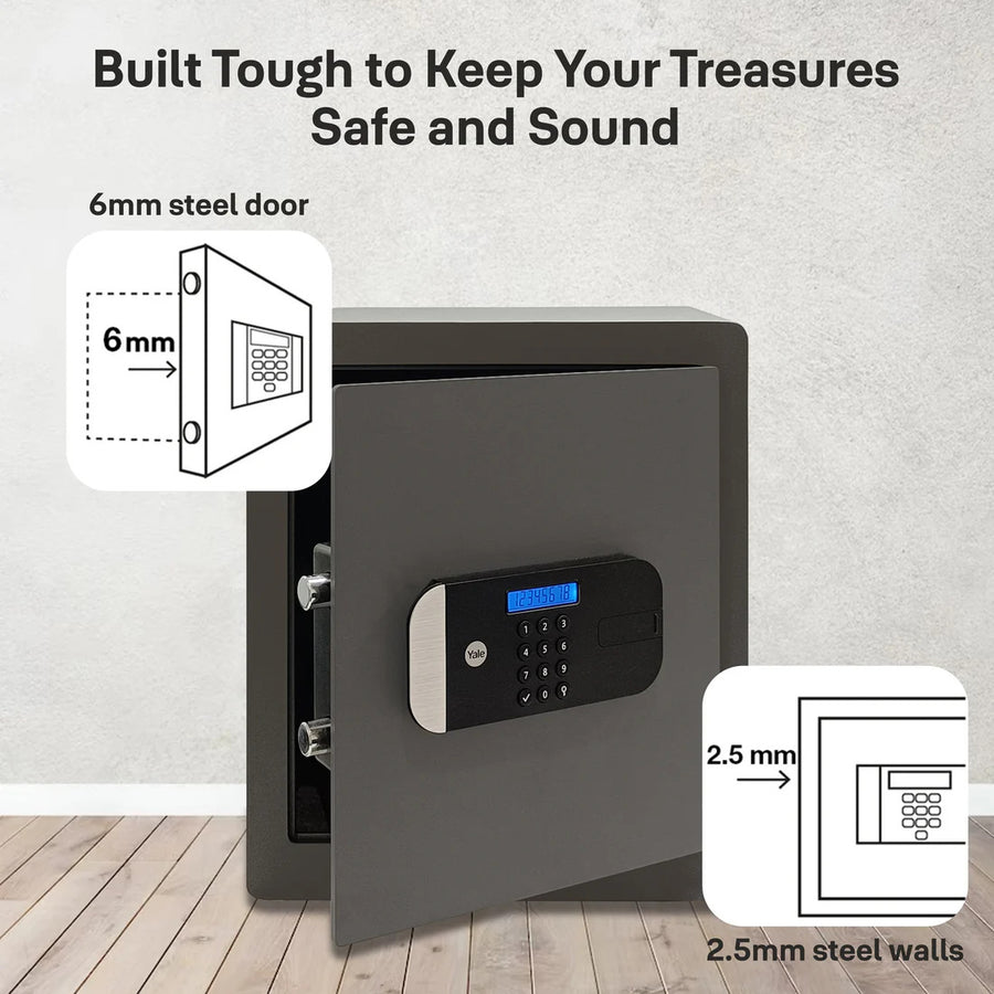 Yale Motorised Biometric Maximum Security Professional Safe (SFM/520/EG1)