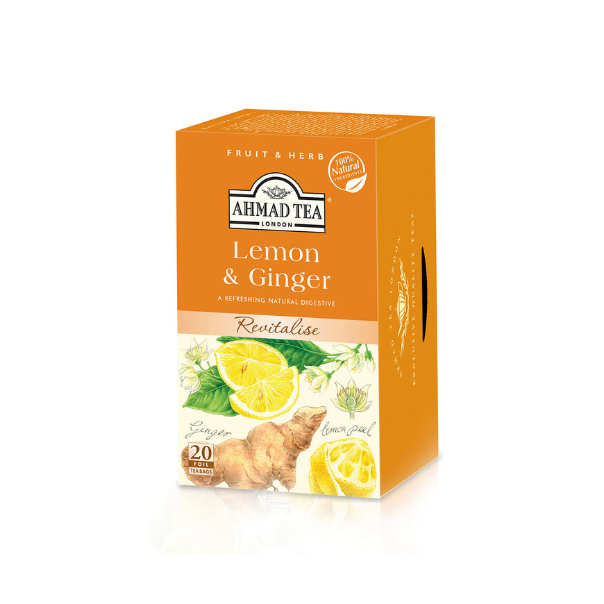 Lemon & Ginger Infusion Teabags