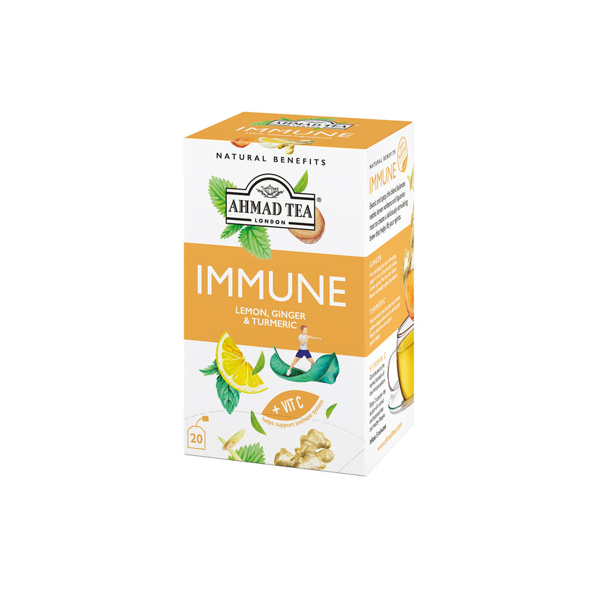 Lemon, Ginger & Turmeric "Immune" Infusion   Teabags
