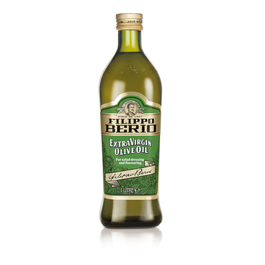 Extra Virgin Olive Oil 1 Litre Glass Bottle