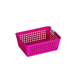 Fashion Handle Basket Pink