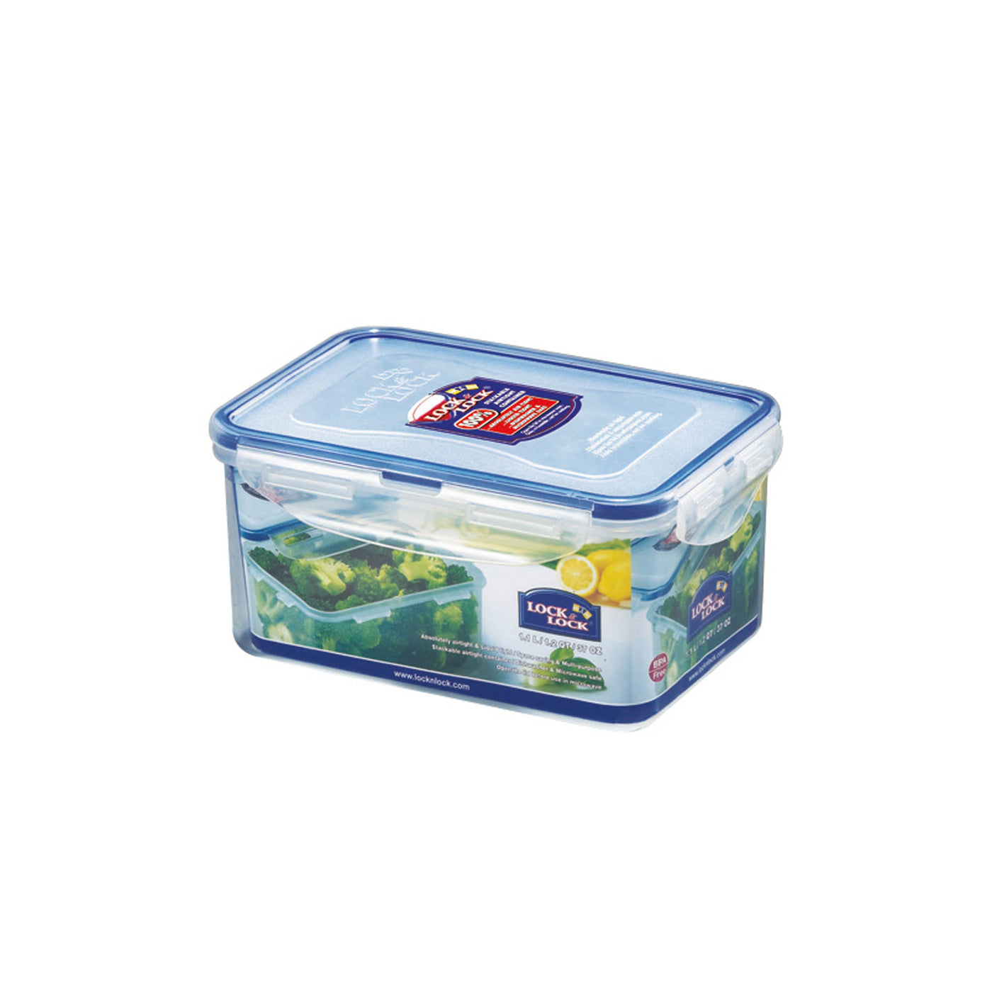 Rectangular Short Food Container 1.1L