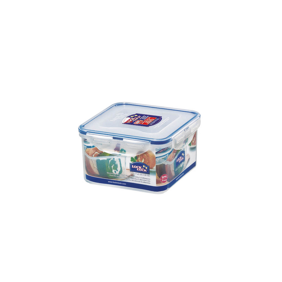 Square Short Food Container 1.2L