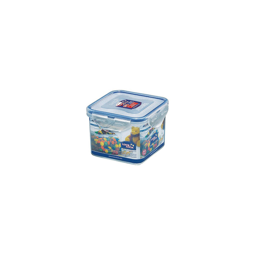 Square Tall Food Container 680Ml