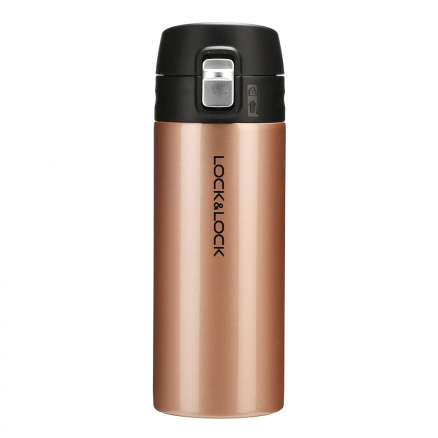 New Feather Light Vacuum Tumbler 400Ml Golden Pink