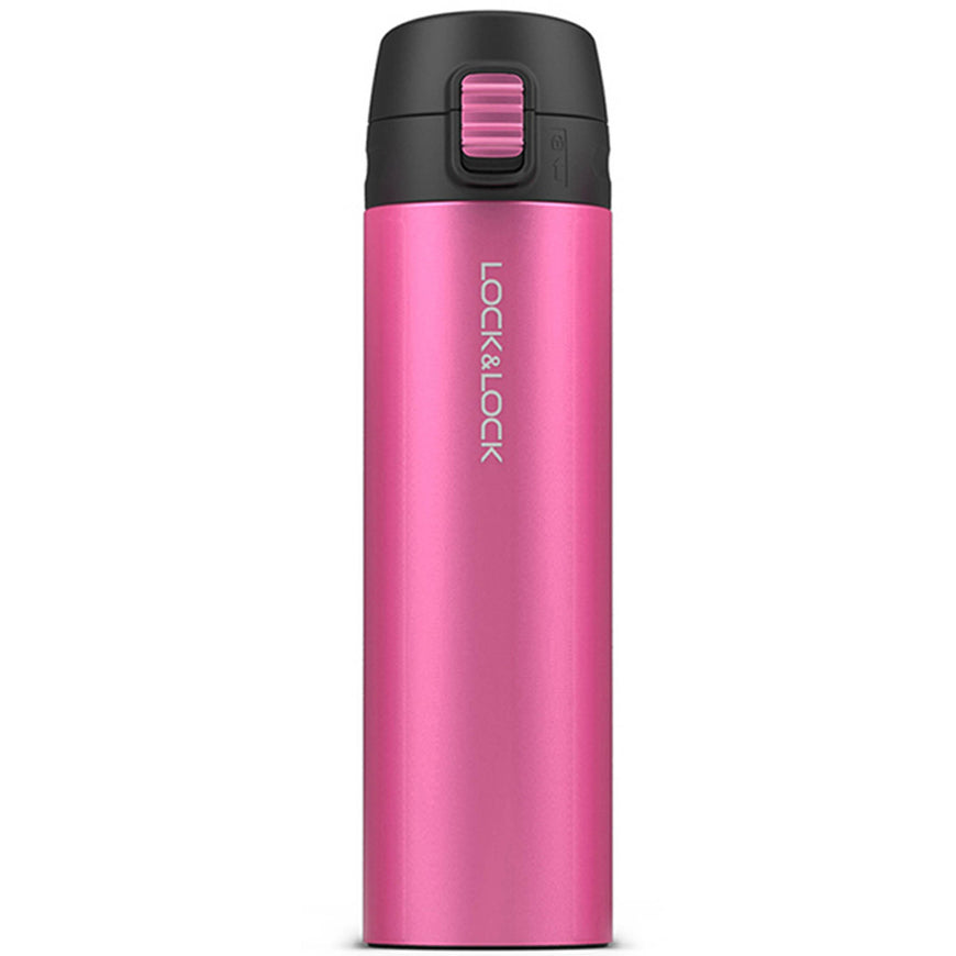 Colorful One Touch Tumbler-390ML - Pink