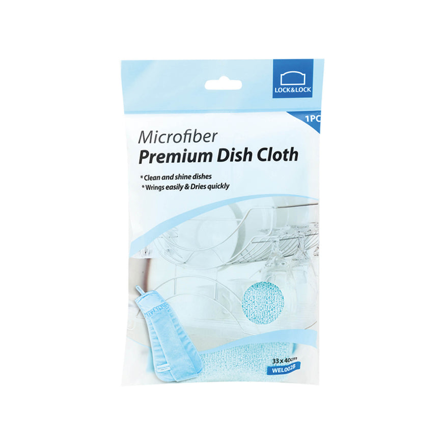 Premium Dish Cloth 33*40Cm   Blue