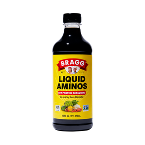  LIQUID AMINOS - All Purpose Seasoning with 16 Aminos Acids 16 oz - Plastic 