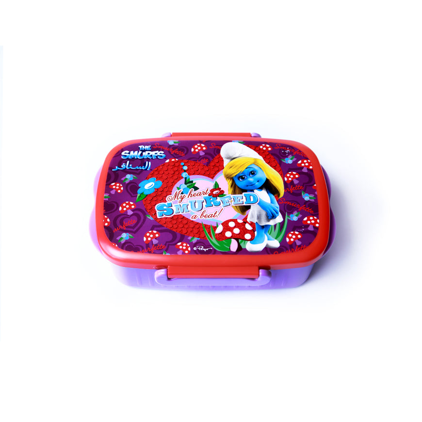 LUNCH BOX WITH CLIP CLOSURE ON LID
